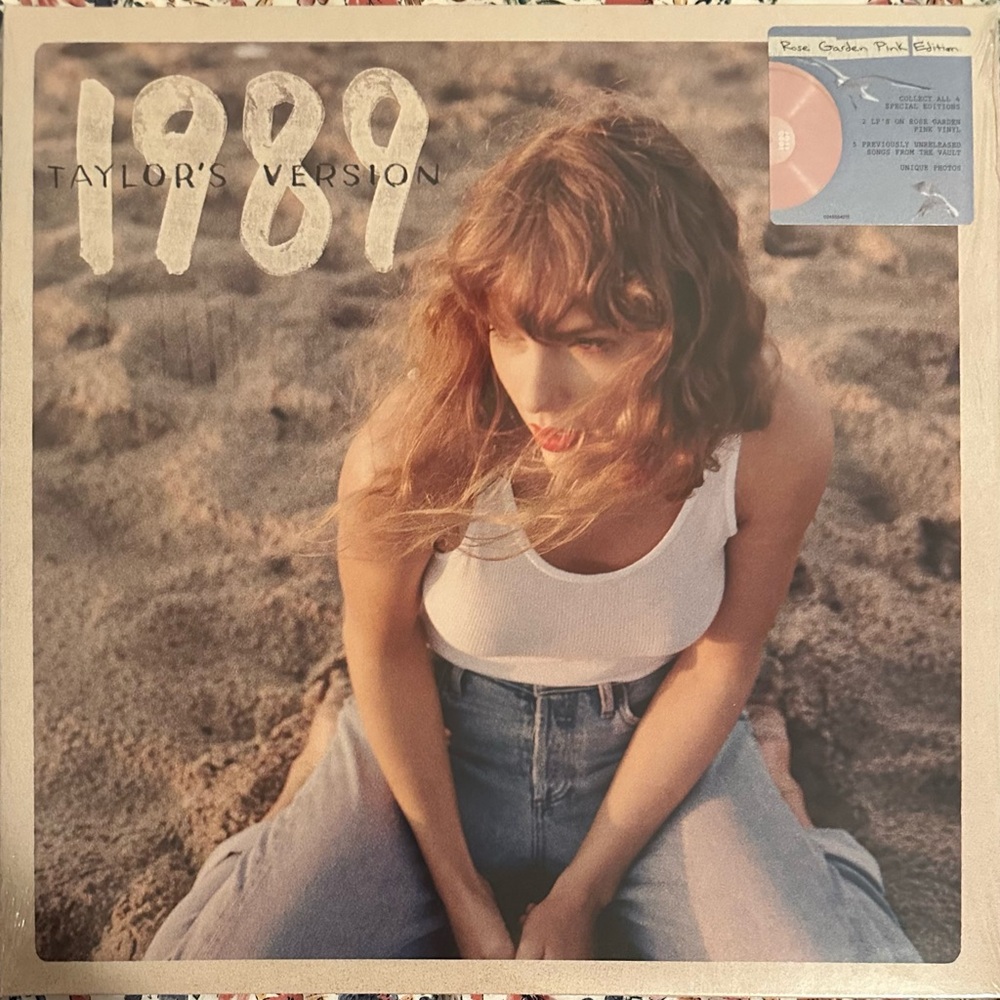 Taylor Swift 1989 Vinyl - White and Blue